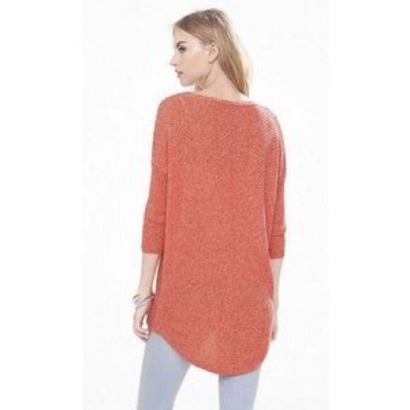 ✨Express Coral London Tunic Sweater✨ - Picture 2 of 2